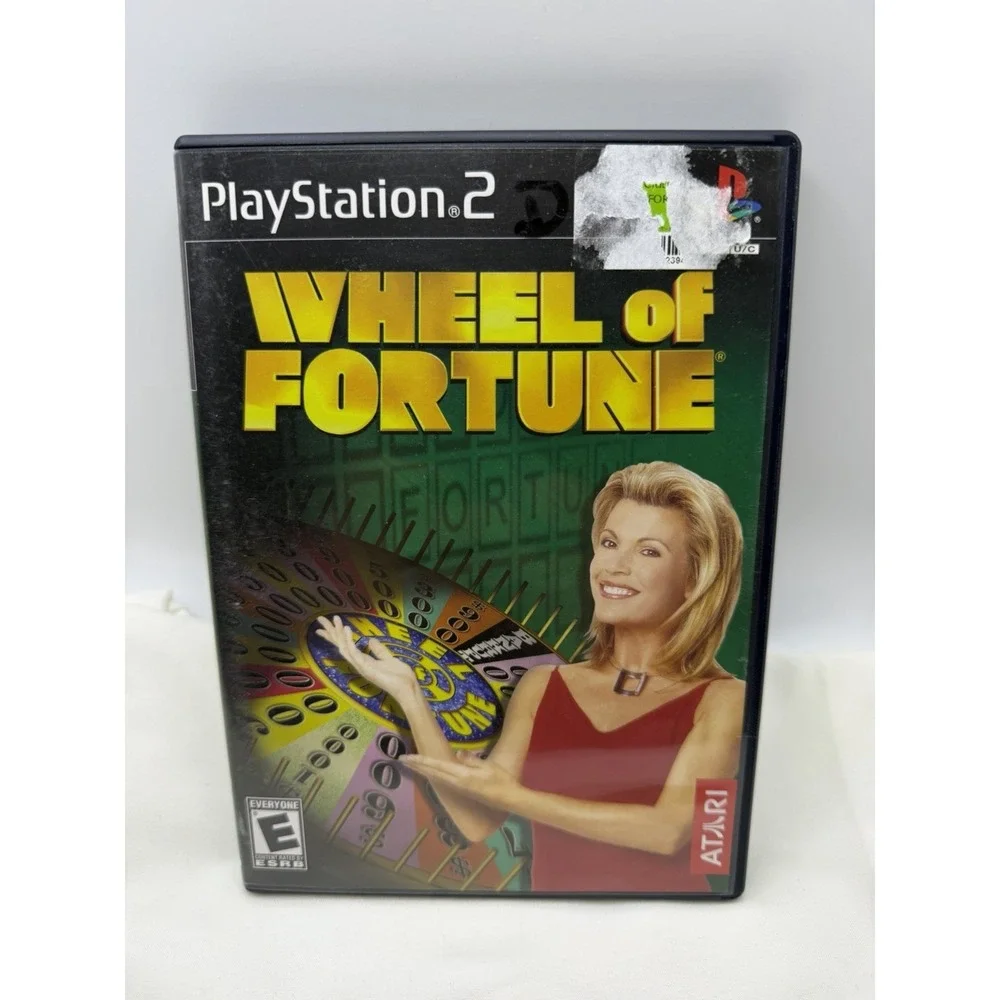 Wheel of Fortune Sony PlayStation 2 PS2 Game Complete In Box CIB Trivia Show